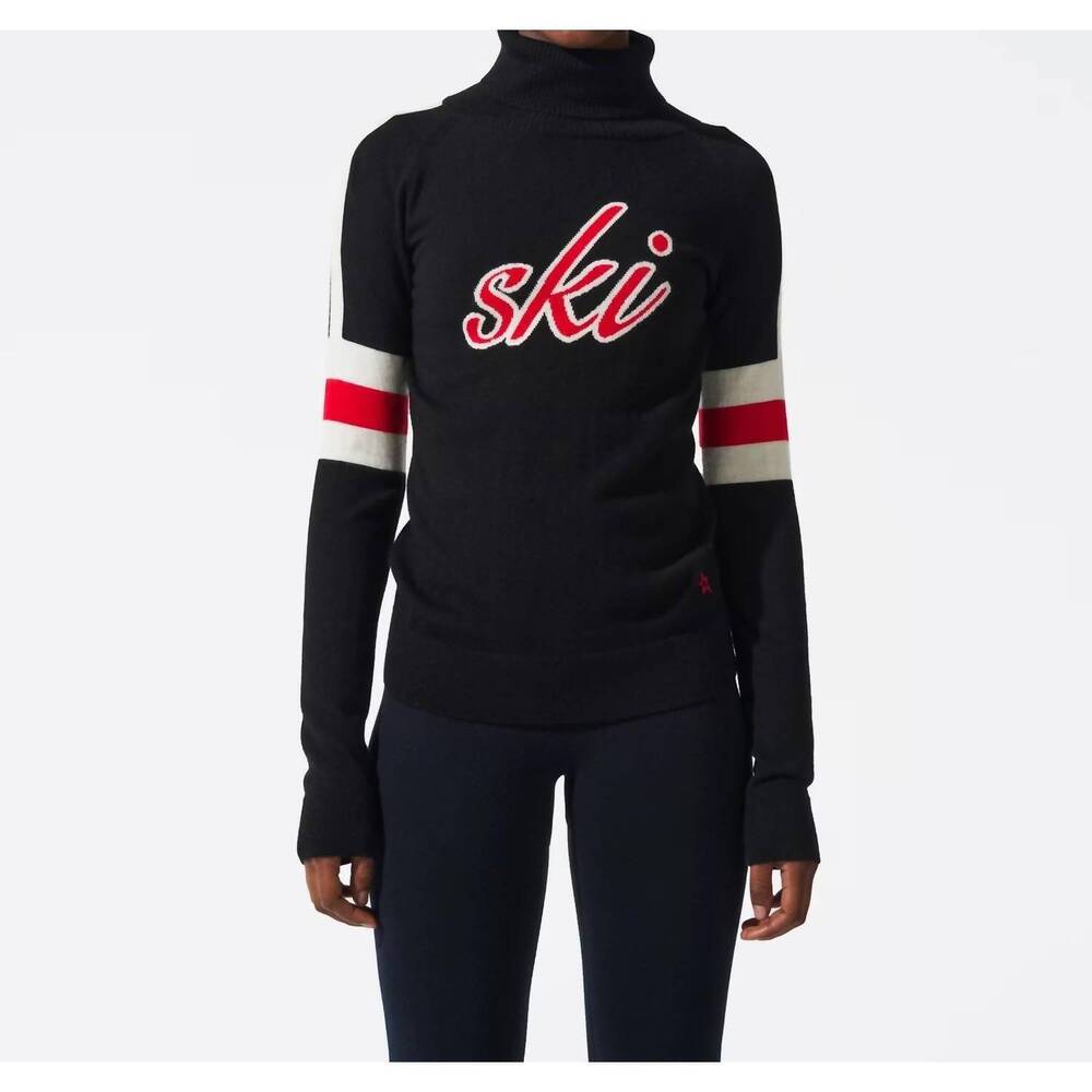 NEW PERFECT MOMENT neve wool sweater in black